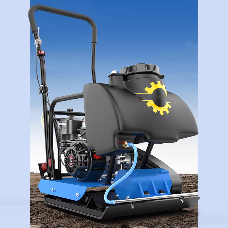 Plate Compactor Vibrator - Road Compactor Fuel-Powered Tamper Compaction Machine