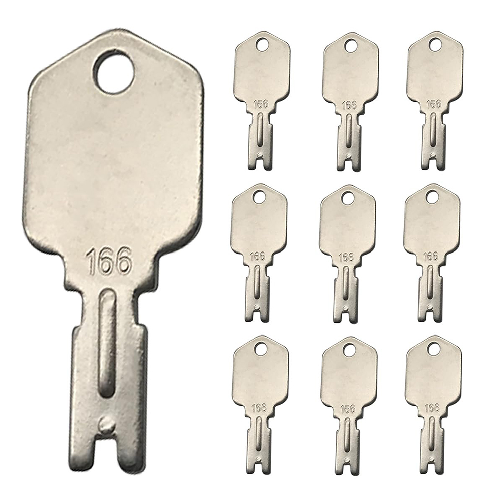 Heavy Equipment Komatsu - 166 Forklift Key For Clark Yale
