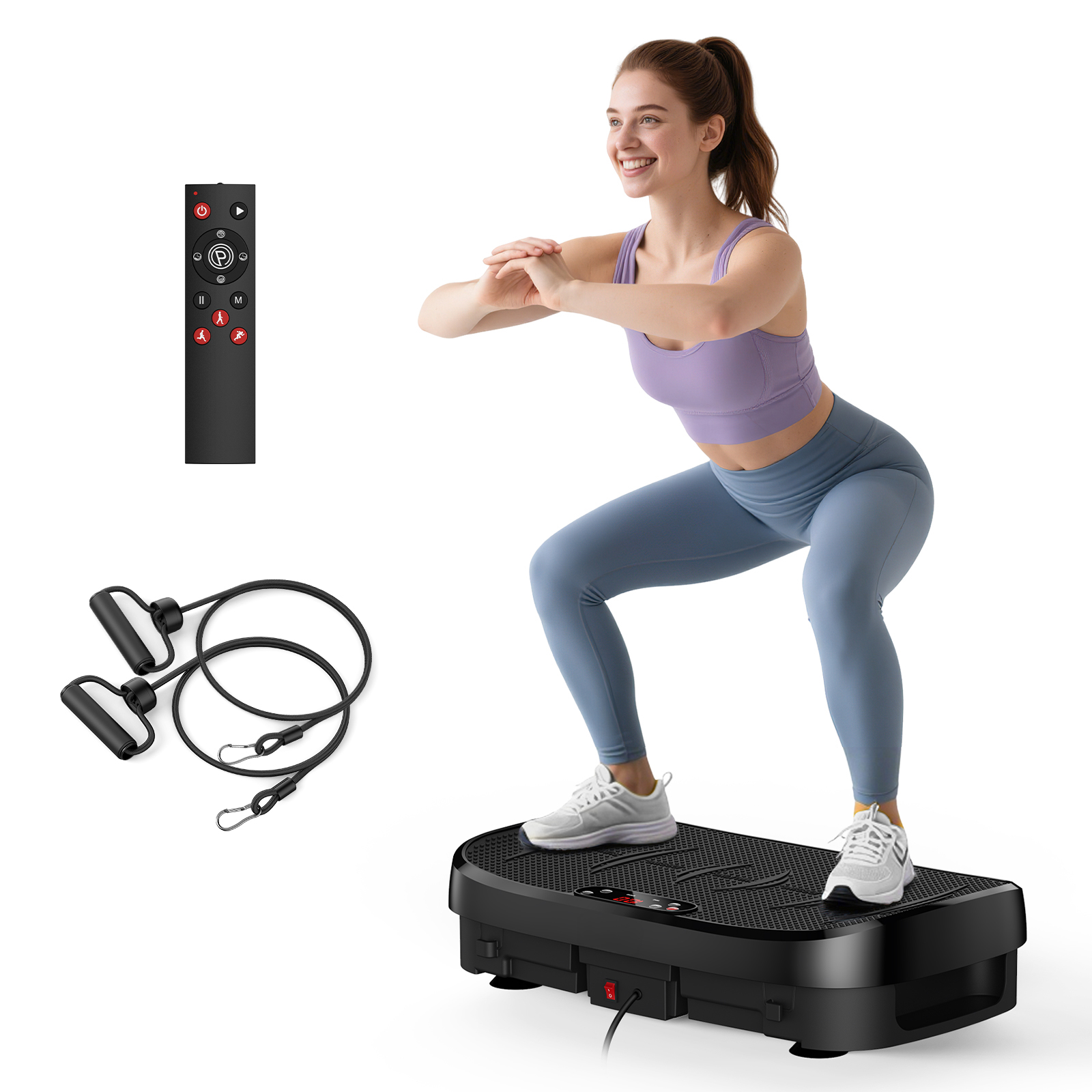 Plate Compactor Vibrator - Vibration Plate Fat Burning Fitness Platform