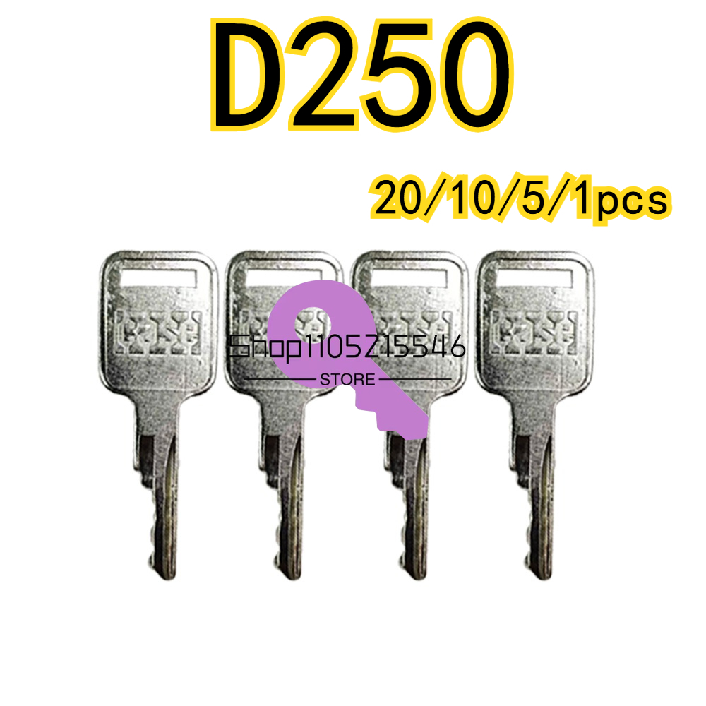 Heavy Equipment Brands - 20/10/5/1pcs Brand New D250 Keys Fit