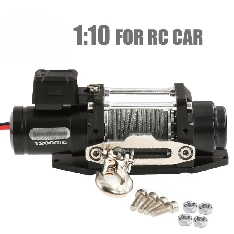 Heavy Equipment Vehicles - 1/10 RC Crawler Metal Winch for