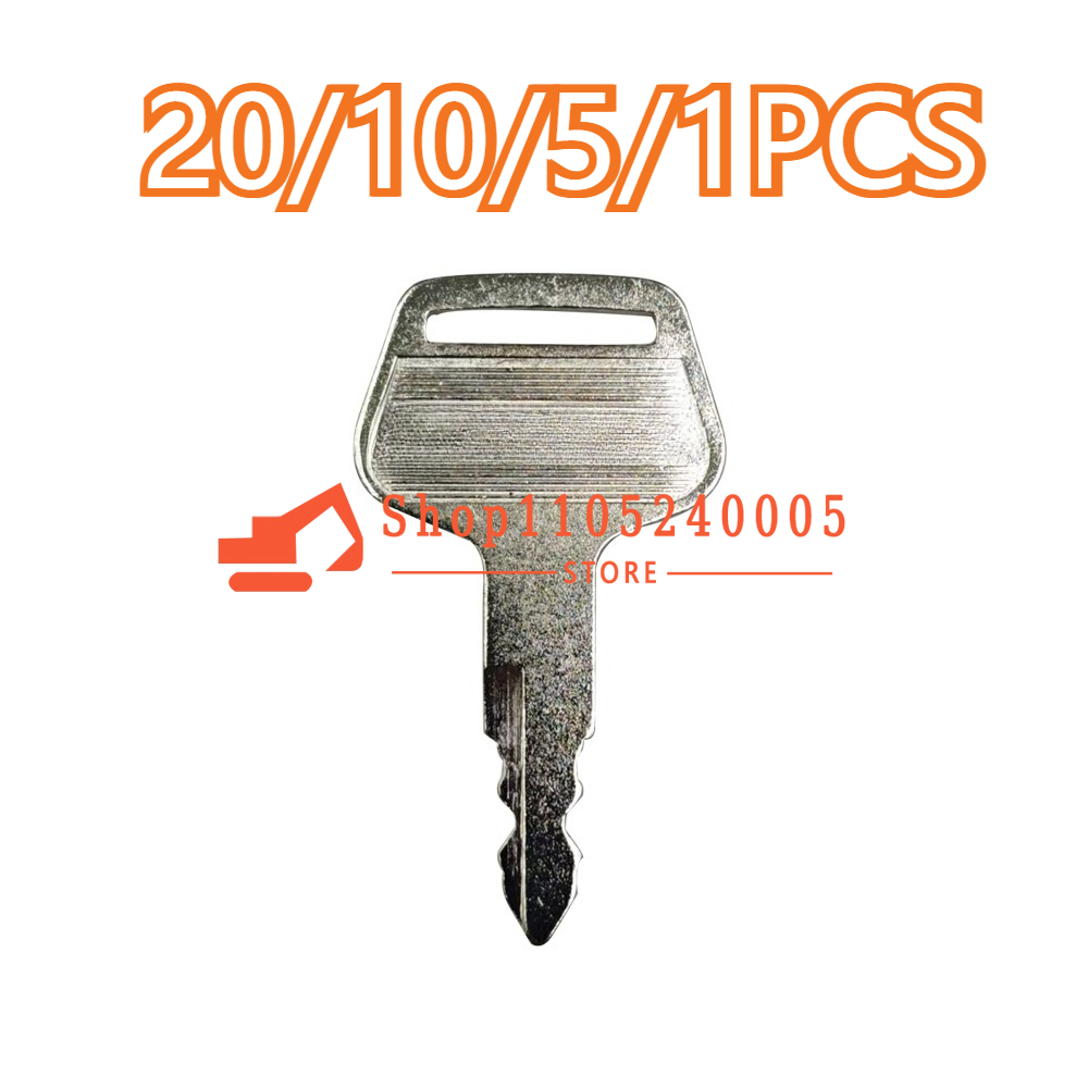 Heavy Equipment Brands - 20/10/5/1PCS Brand New Excavator Ignition Keys
