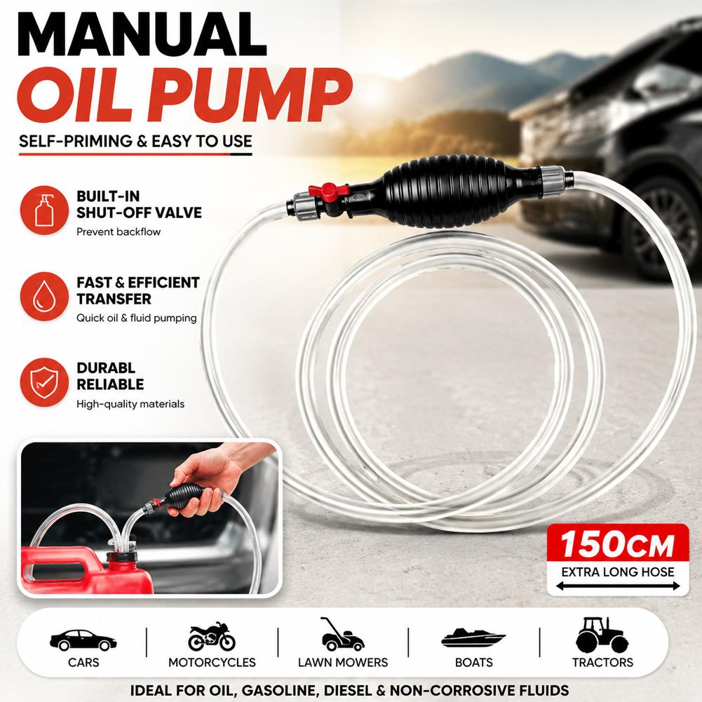 Diesel Water Pump - Oil Extractor Water Pump With Built-in
