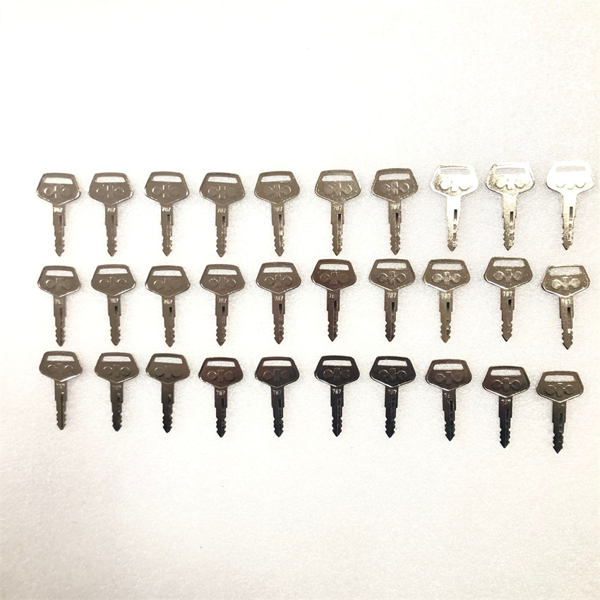 Heavy Equipment Komatsu - 30PCS 787 Key for Komatsu Excavator