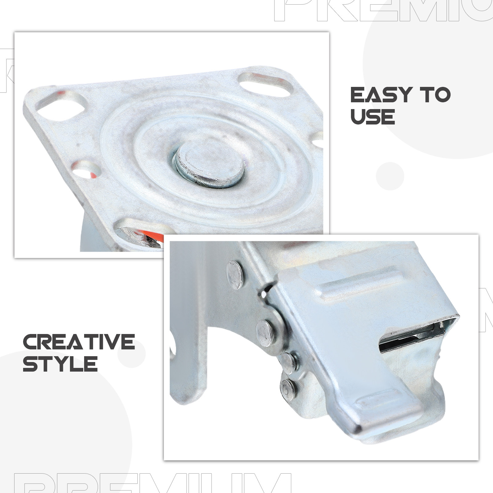 Swivel Caster Bracket 4-Inch H - đánh giá và giá Heavy Equipment Construction