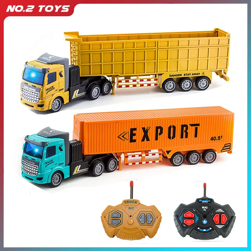 1/48 RC Container Truck Toy Ki - đánh giá và giá Heavy Equipment Vehicles