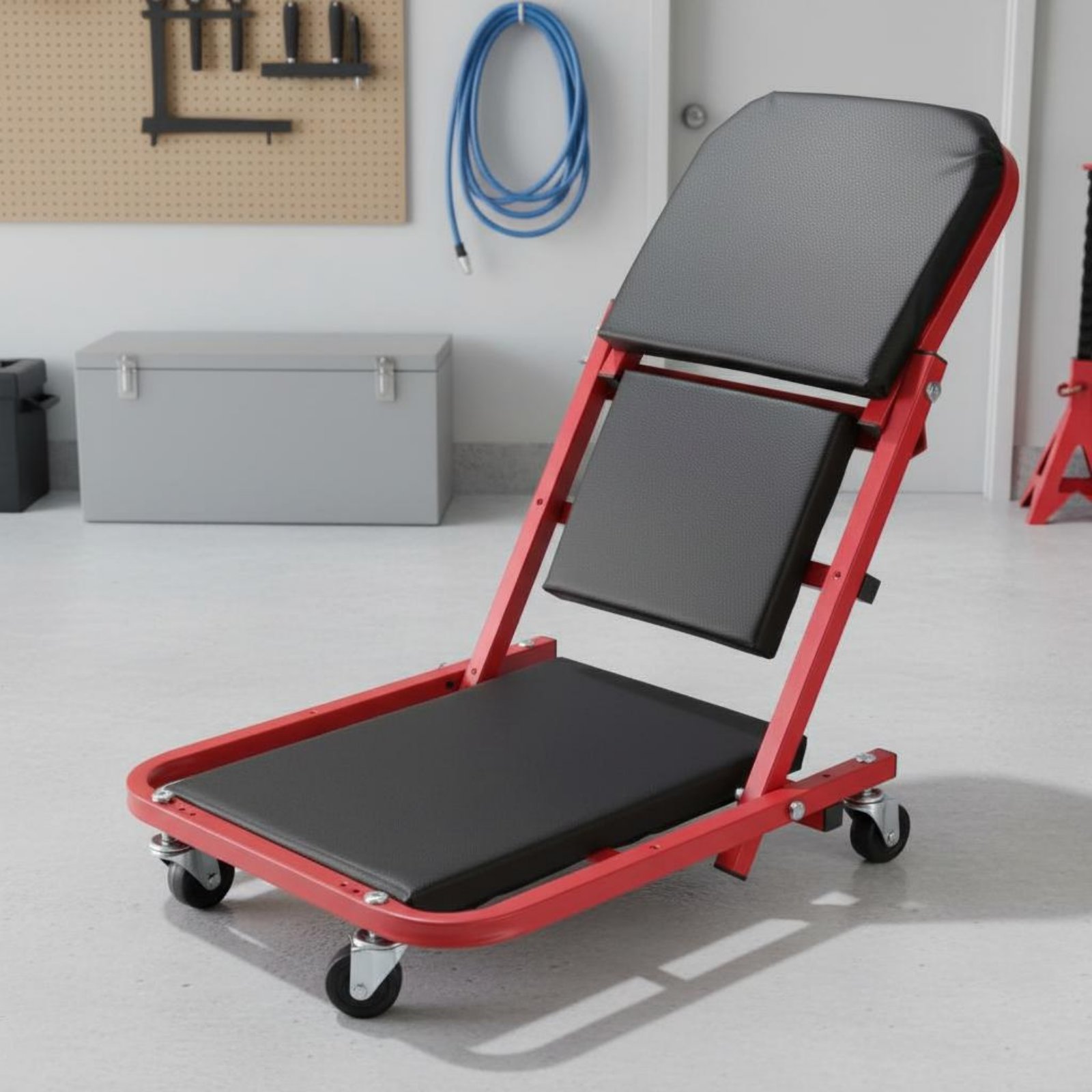 Folding Creeper Seat Foldable  - đánh giá và giá Heavy Equipment Mechanic