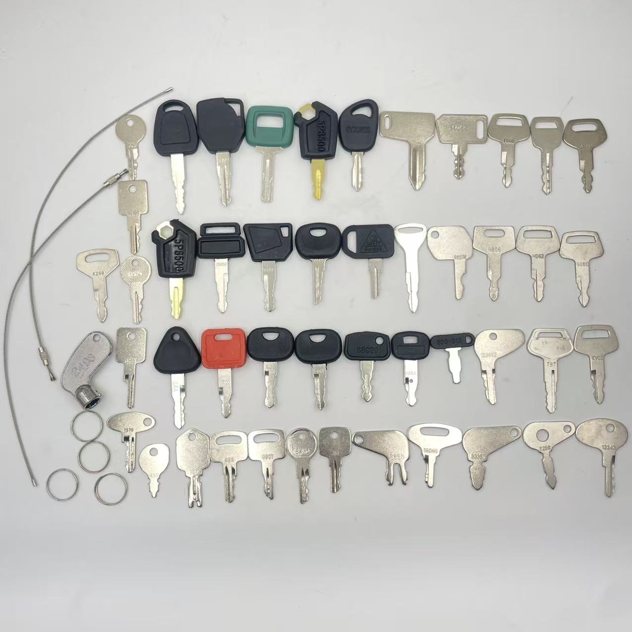 48PCS Heavy Equipment Keys Set - đánh giá và giá Heavy Equipment Kubota