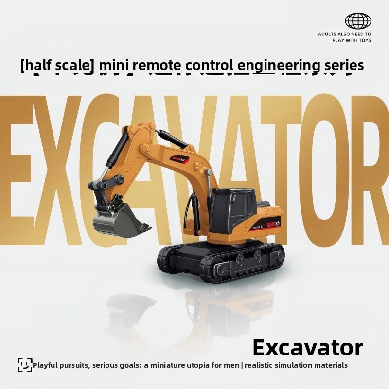 1:64 Metal RC Engineering Car  - đánh giá và giá Heavy Equipment Vehicles