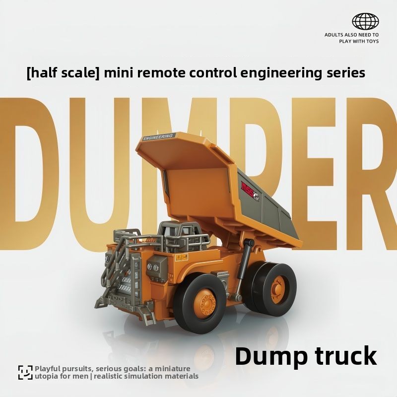1:64 Metal RC Engineering Car  - đánh giá và giá Heavy Equipment Vehicles
