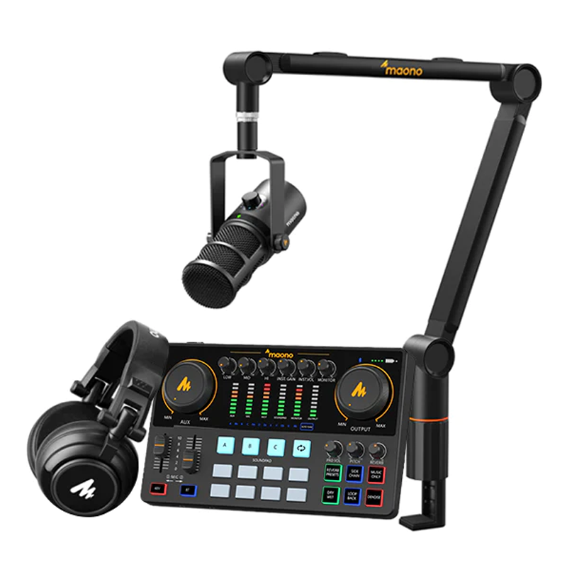 MAONO PD400X XLR Dynamic Podca - đánh giá và giá Heavy Equipment Bundle