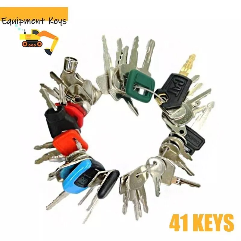 41PCS Heavy Equipment Keys Set - đánh giá và giá Heavy Equipment Kubota
