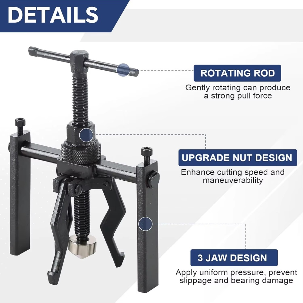 3 Jaw Bearing Puller Tool Heav - đánh giá và giá Heavy Equipment Grinder
