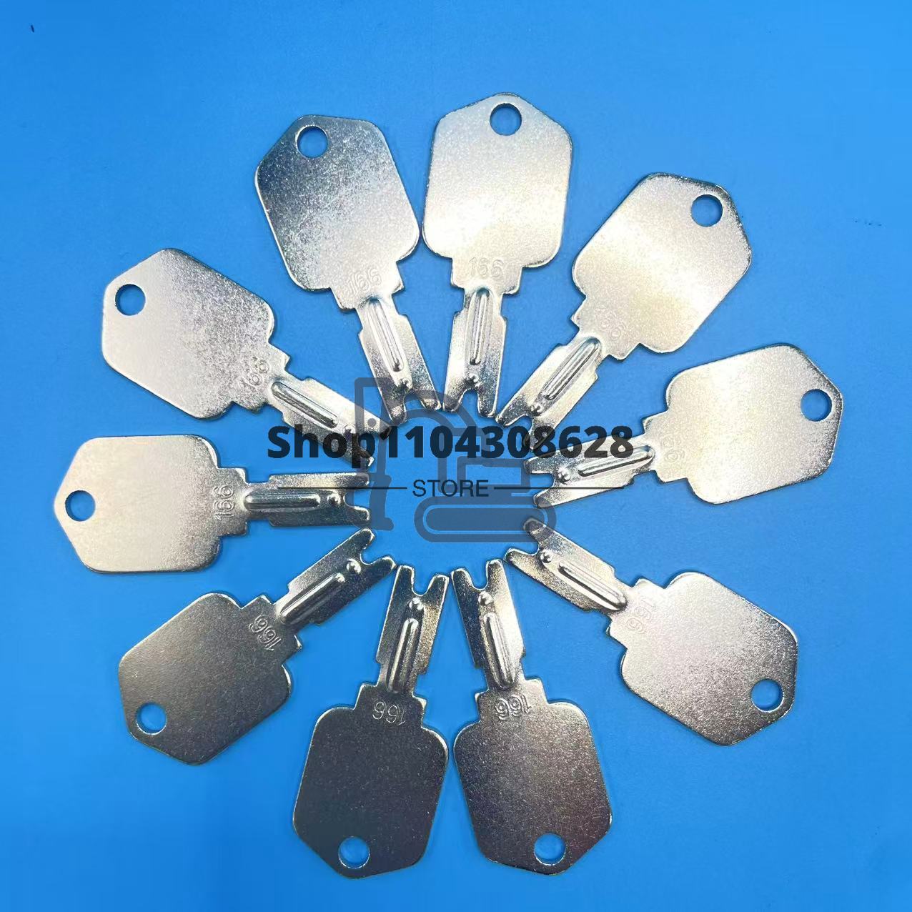 10PCS 166 Ignition Keys Forkli - đánh giá và giá Heavy Equipment Komatsu