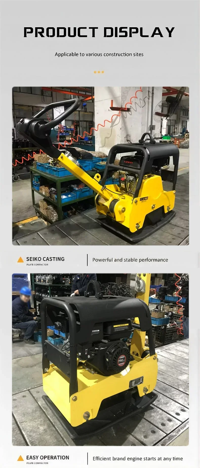Reasonable Price Handheld Reve - đánh giá và giá Plate Compactor Vibrator