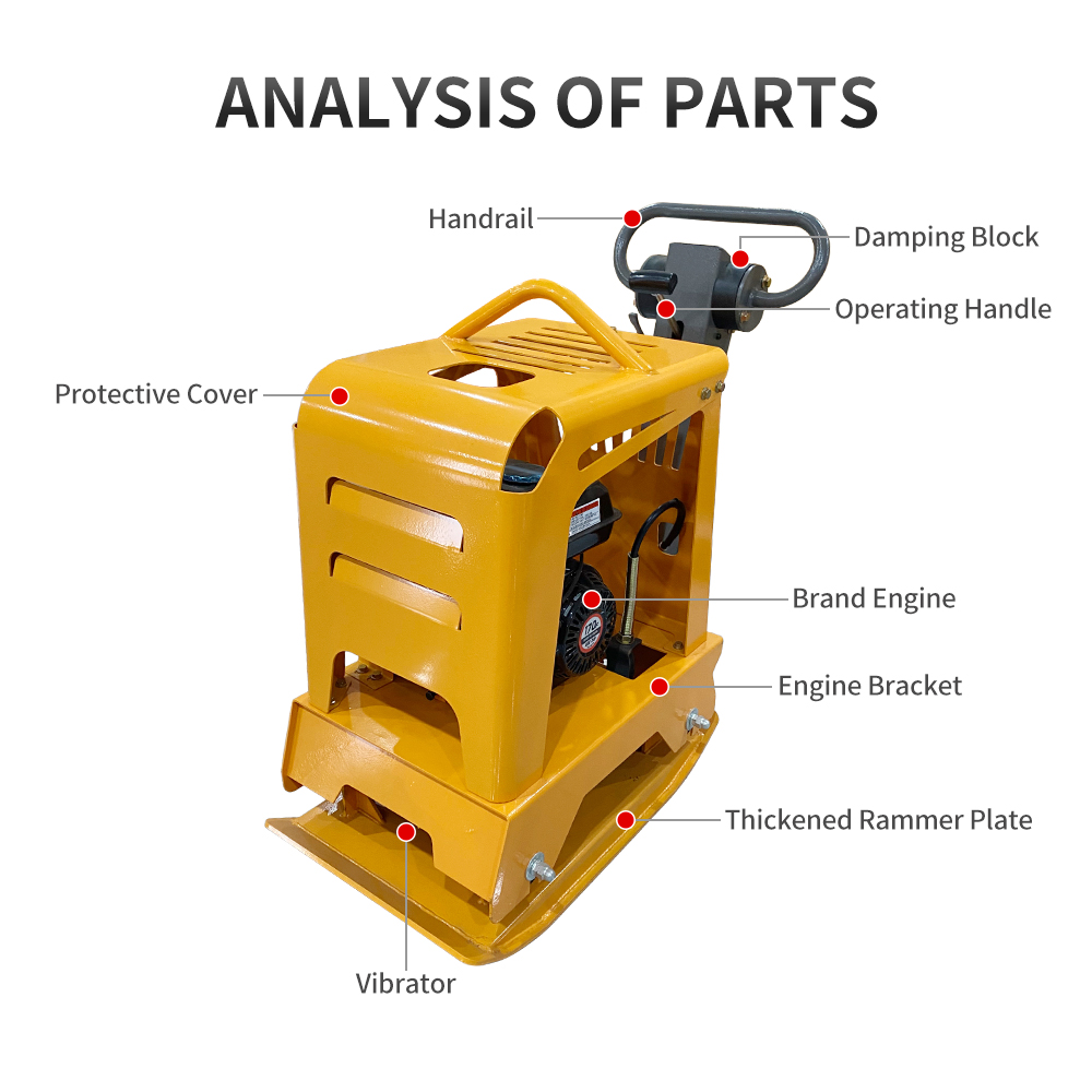 C160 Asphalt Pavement Vibratio - đánh giá và giá Plate Compactor Vibrator