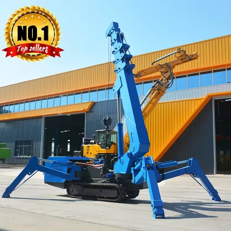 8T Hydraulic Spider Crane Heav - đánh giá và giá Heavy Equipment Construction