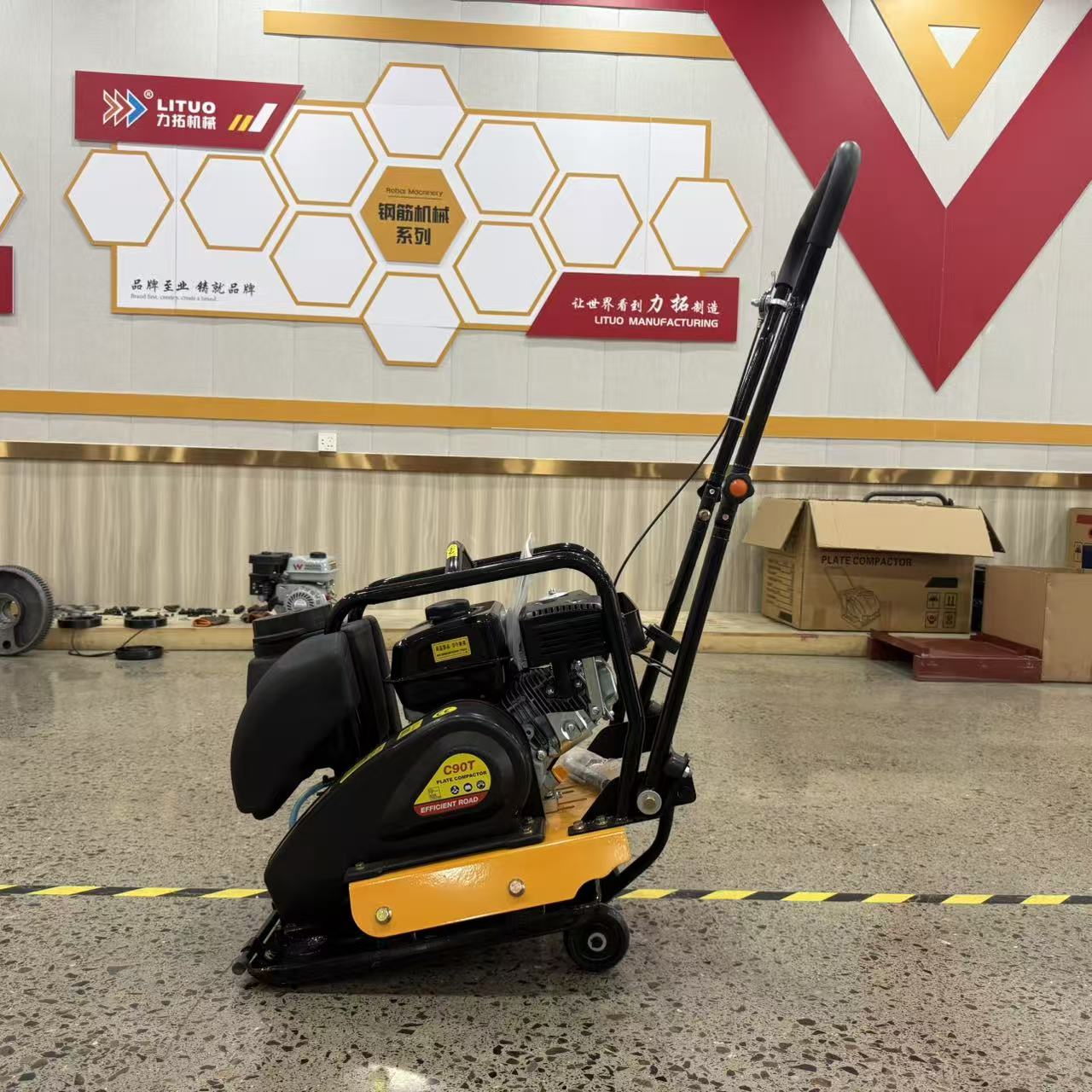 Heavy Duty Engine Concrete Vib - đánh giá và giá Plate Compactor Vibrator